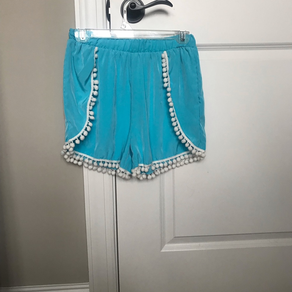 Blue bally shorts